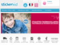 Détails : Etiquettes personnalisables avec le nom d'enfants - e-shop StickerKid