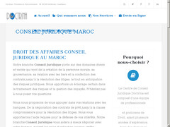 Détails : Conseil Juridique Maroc - Doctrina.ma